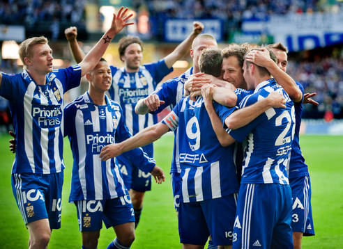 Tobias Hysén, Göteborg, jubel