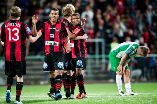 Jubel i BP på slutsignal och Hammarby depp