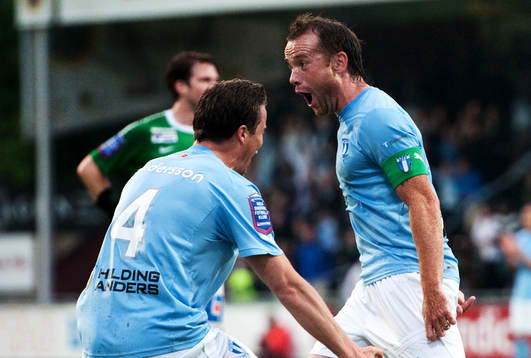 Ulrich Vinzents, Malmö FF, jubel