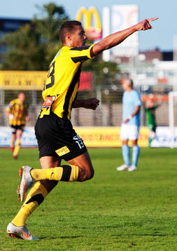 Mathias Ranégie, Häcken, jubel