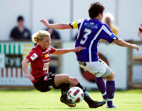 Elin Nilsen, Kristianstad och Frida Höglund, Jitex