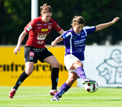 Elin Carlsson, Jitex mot Mia Carlsson, Kristianstad