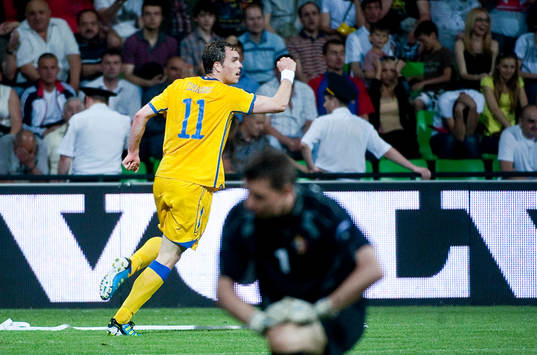 Johan Elmander, Sverige, jubel