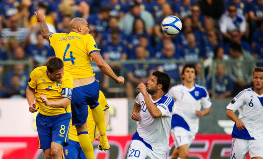 Anders Svensson och Daniel Majstorovic, Sverige, vinner