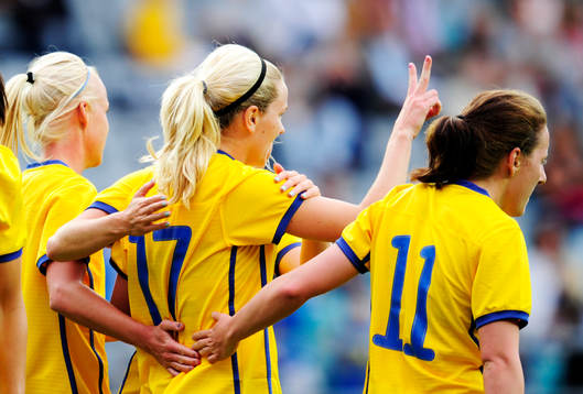 Lisa Dahlkvist, Sverige, glädje, jubel