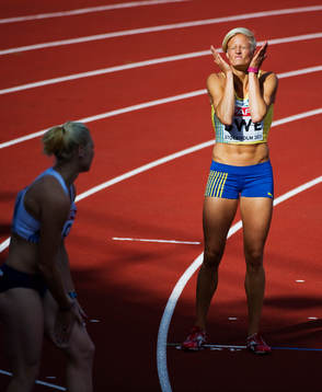 Carolina Klüft, Sverige
