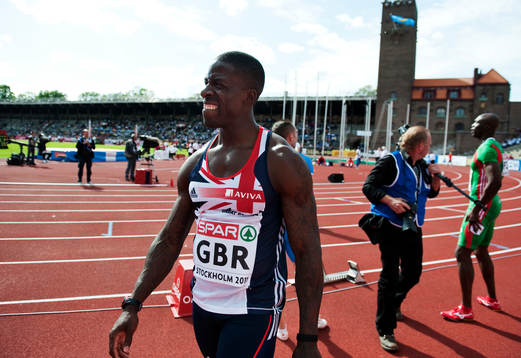 Dwain Chambers, Storbritannien