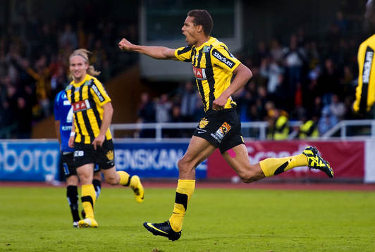 Mathias Ranégie, Häcken, jubel