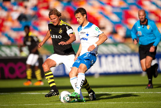 Daniel Tjernström, AIK och Shpetim Hasani, Norrköping