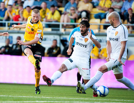 Oscar Hiljemark, Elfsborg, gör 2-0