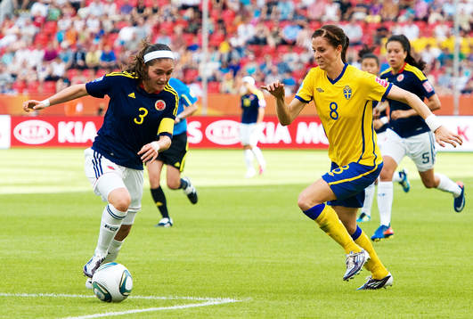 Natalia Gaitan, Colombia, Lotta Schelin, Sverige