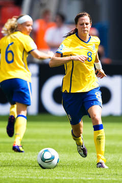 Lotta Schelin, Sverige, smärta