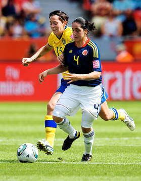 Therese Sjögran, Sverige, Diana Ospina, Colombia