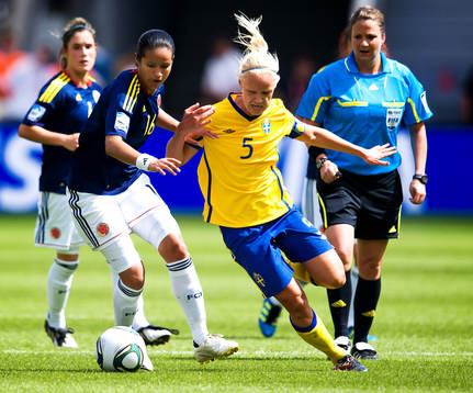 Lady Andrade, Colombia, Caroline Seger, Sverige