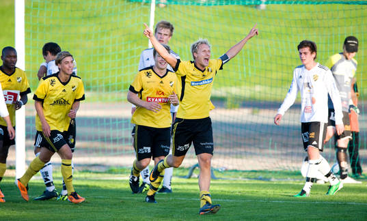 3-1 Bobby Alm Nilsson, jubel, glädje
