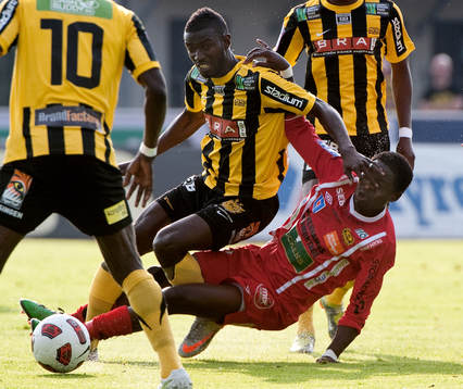 Diho Williams, Häcken, Patrick Osiako, Mjällby