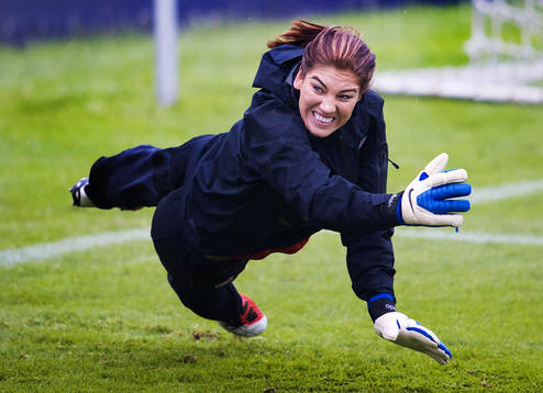 Hope Solo, målvakt