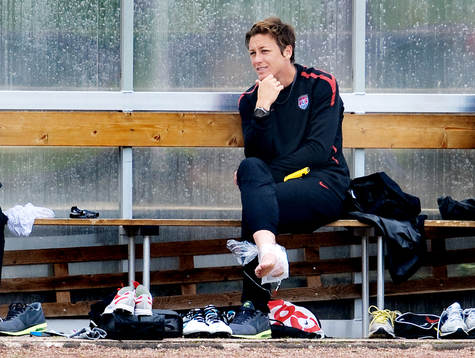 Abby Wambach, USA, skada