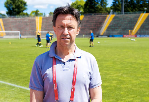 Fotboll, VM, Dam, Sverige, Träning