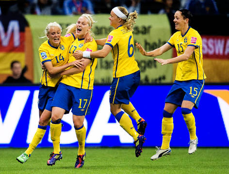 Josefine Öqvist, Lisa Dahlkvist, Sara Thunebro, Therese