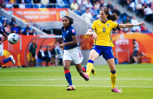 Lotta Schelin, Sverige, 1-0