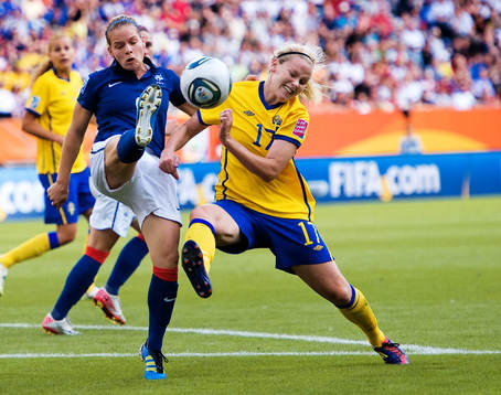 Eugenie Le Sommer, Frankrike, Lisa Dahlkvist, Sverige