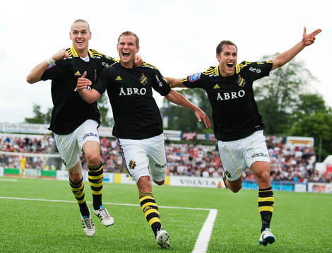 Alexander Milosevic, Robert Åhman Persson och Niklas