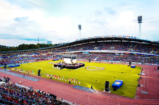 Fotboll, Gothia Cup, Invigning