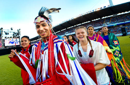 Fotboll, Gothia Cup, Invigning