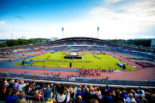 Fotboll, Gothia Cup, Invigning