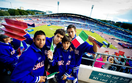 Fotboll, Gothia Cup, Invigning