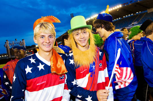 Fotboll, Gothia Cup, Invigning