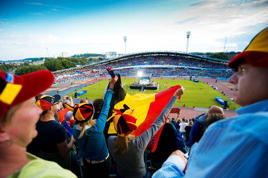 Fotboll, Gothia Cup, Invigning
