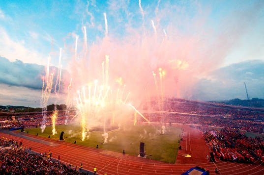 Fotboll, Gothia Cup, Invigning