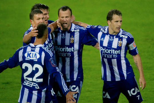 Tobias Sana, Hjalmar Jonsson, Tobias Hysen, Göteborg, jubel