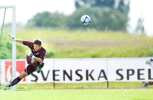 Edvard Setterberg, målvakt
