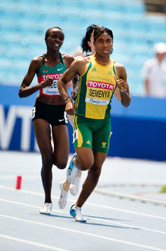 Caster Semenya, Sydafrika
