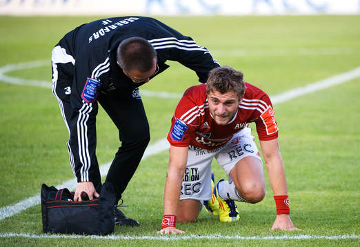 Christophe Lallet, Degerfors, skada