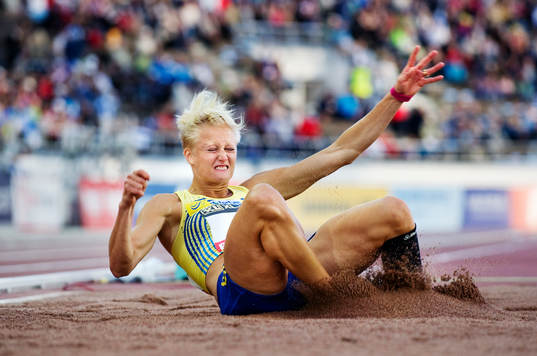 Carolina Klüft, Sverige