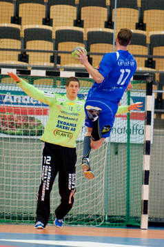 Jurgen Muller, målvakt, Ystad, Fredrik Creutz, H43
