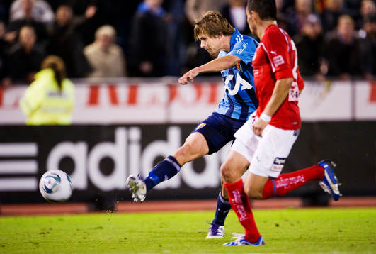 Sebastian Rajalakso, Djurgården, skjuter