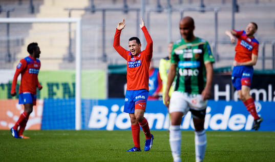 Rachid Bouaouzan, Helsingborg, jubel