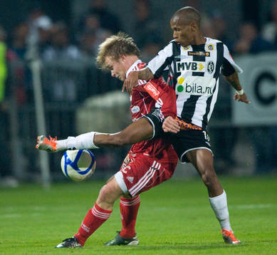 Bradley Ralani, Landskrona och Christopher Brandeborn,