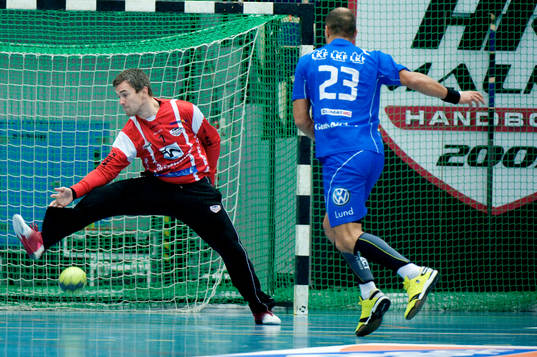 Stephen Nielsen, målvakt, Malmö, Zoran Roganovic, H43