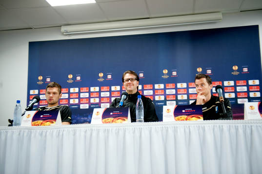 Ivo Pekalski, Rikard Norling, tränare och Daniel Andersson