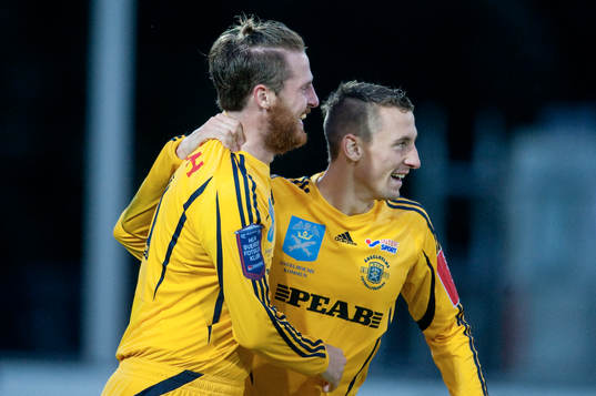 Björn Westerblad, Martin Andersen, Ängelholm, jubel