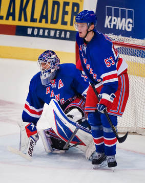 Henrik Lundqvist, målvakt, Tim Erixon