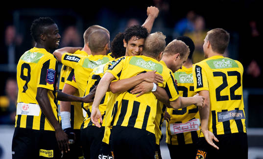 Häcken, jubel