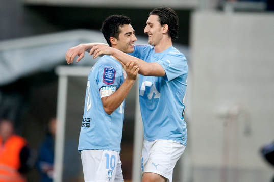 Jiloan Hamad, Agon Mehmeti, Malmö FF, jubel