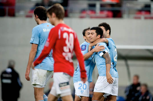 Jiloan Hamad, Malmö FF, jubel